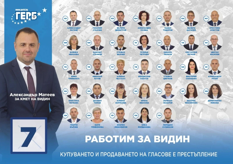 Единни за Видин – нашите общински съветници! Днес ви представяме...