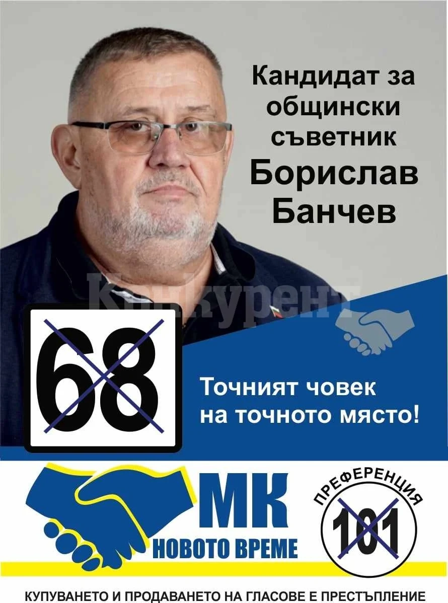 Борислав Банчев, водач на кандидатската листа на МК Новото време: Работата на общинския съвет е да създава условия за развитие на общината
