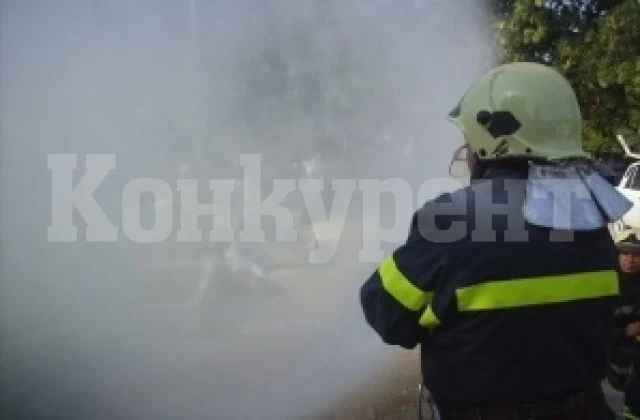 60-годишен мъж е в болница след пожар във Враца
