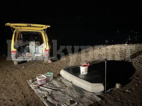 При нощна проверка на район от язовир „Огоста“ изловиха нарушители на забраната