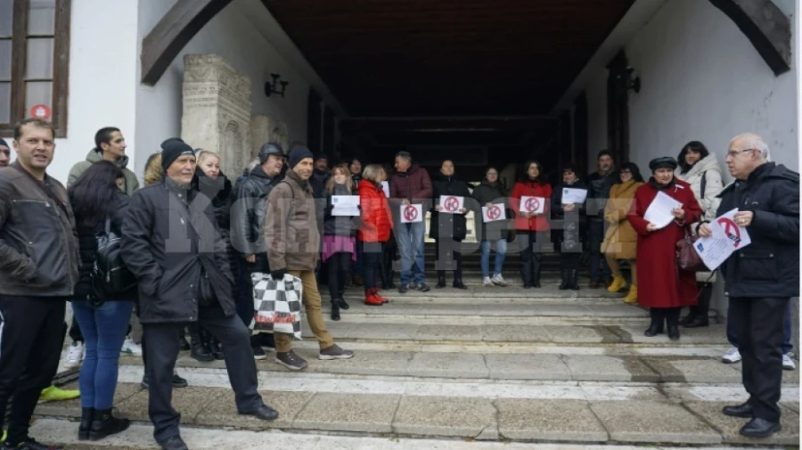 Работещите в културата във Видин излязоха на нов протест