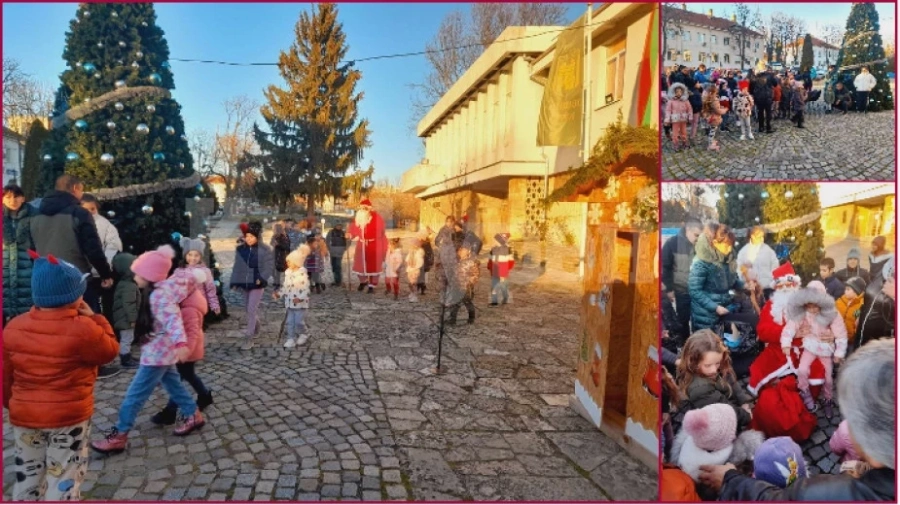Дядо Коледа изненада децата в Кула