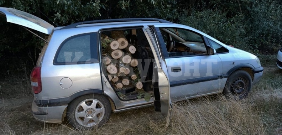 Глобиха мъж, насякъл незаконно кубик дърва