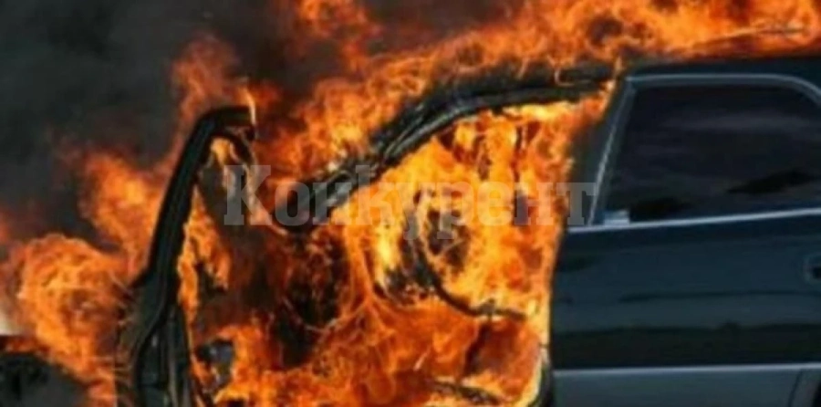 Мъж запали колата на бившата си, подпали се и друг автомобил