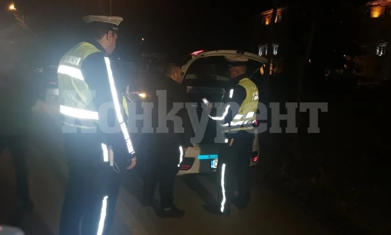 Иззеха колата на пиян шофьор в Козлодуй