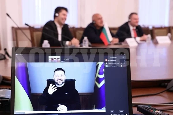 Зеленски към Борисов, Пеевски и Петков: Във Ваше лице имаме истински големи приятели