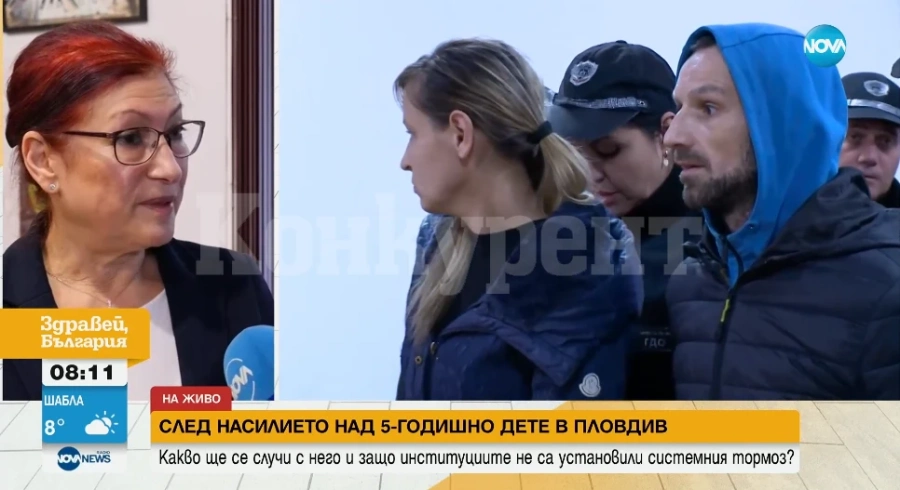 Детето, малтретирано от майка си и приятеля й, вече се възстановява