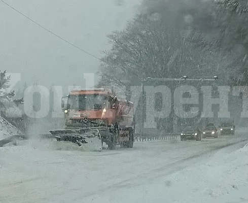 Вижте каква е зимната обстановка на прохода Петрохан