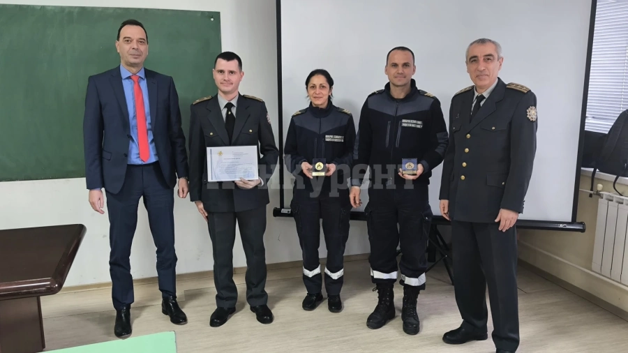 Отличиха победителите в конкурса „Пожарникар на годината“ във Врачанско СНИМКИ