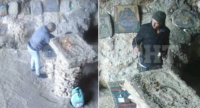 Разбиха каса за дарения в манастир