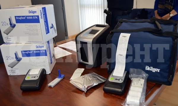 Дават на МВР-Враца нов дрегер за наркотици  