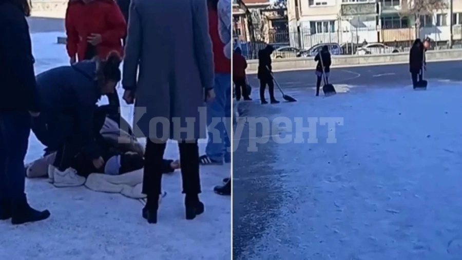 12-годишно момче претърпя тежка операция след подхлъзване в двор на училище