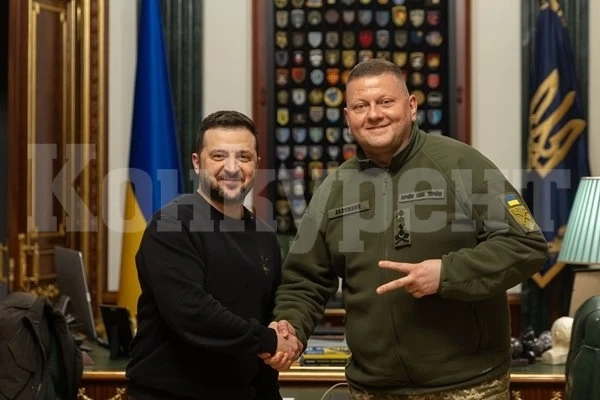 Зеленски: Уволних Залужни заради застоя на украинската контраофанзива