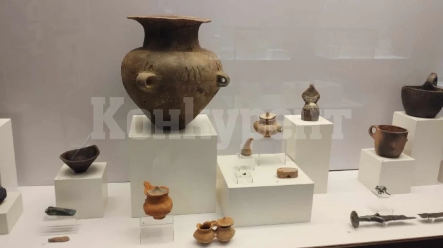 Предмети от некропола край село Балей са част от национална изложба