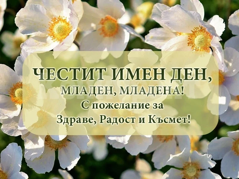 Имената Младен и Младена празнуват днес