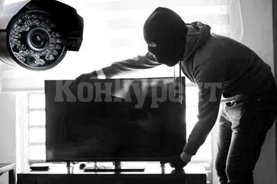 Спипаха апаш, задигнал два телевизора от къща със СОТ