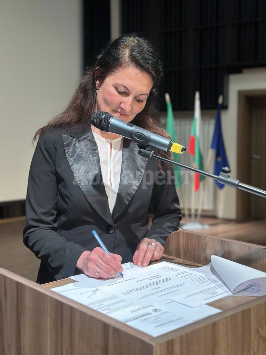 Петрана Ангелкова положи клетва и встъпи в длъжност кмет на кметство Паволче