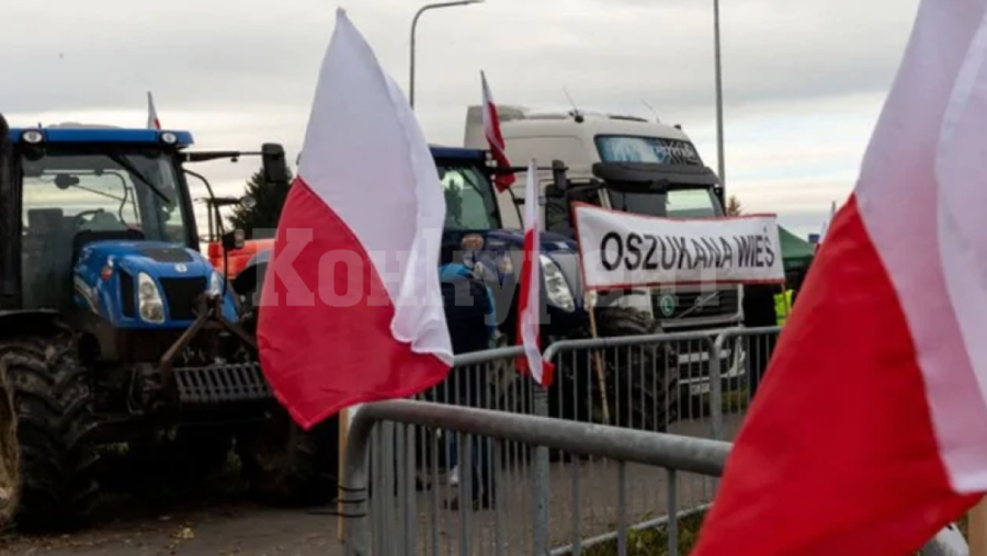 Полските фермери блокираха границата със Словакия