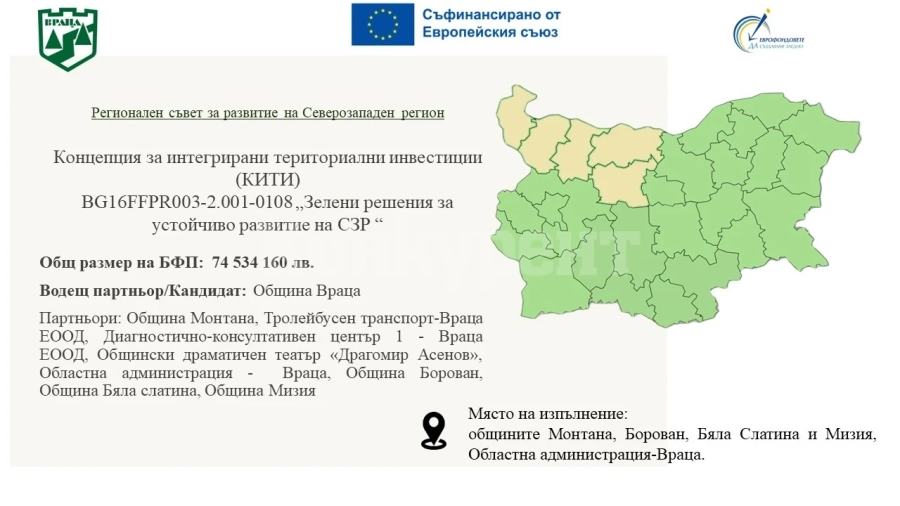 Приключи общественото обсъждане в Мизия на концепция за \