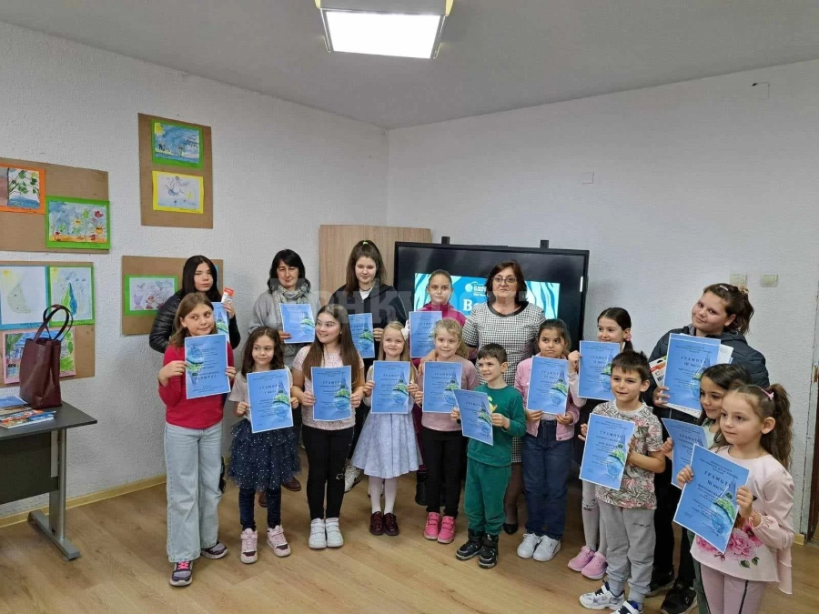 Наградиха участниците в конкурса „Водата - ИЗВОР НА ЖИВОТ”