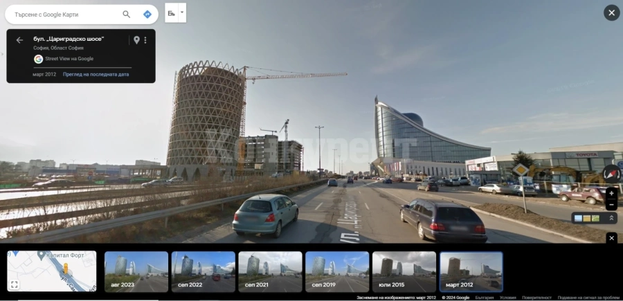 Колите на Google Street View отново са в България СНИМКИ