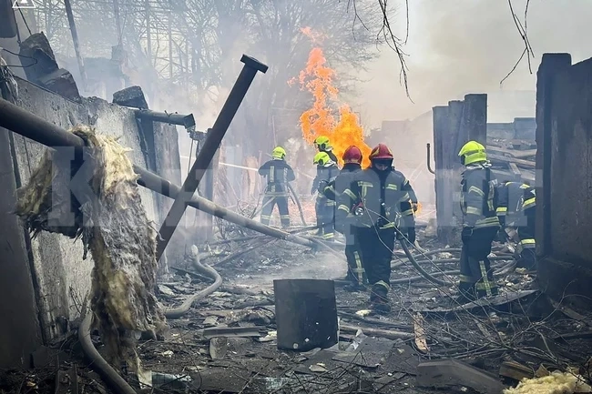 Целта на нападенията срещу Одеска област тази сутрин беше инфраструктурата на региона, заяви областният управител
