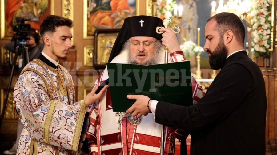 Врачанският митрополит Григорий отслужи панахида за 40 дни от кончината на Българския патриарх Неофит