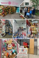 Младежи от Велико Търново събраха и дариха хранителни продукти на 13 семейства в нужда за Великден