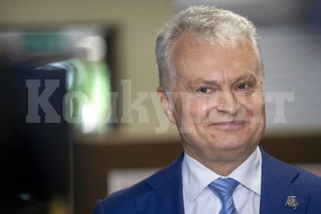 Президентът на Литва Гитанас Науседа е на път да получи нов мандат на днешния втори тур на изборите