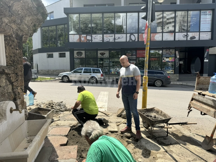 Турската чешма във Враца се превърна в красив кът за почивка