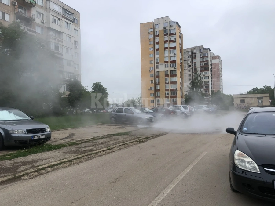 Топлофикация работят по авария в Дъбника