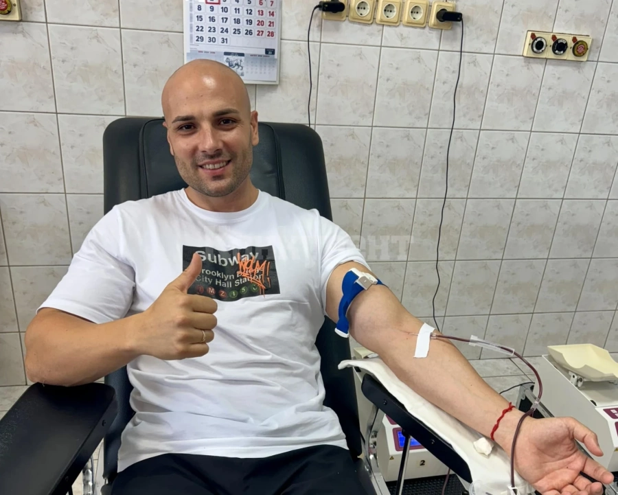 Мартин Харизанов: За мен този акт е традиция, защото знам, че всеки път, когато дарявам кръв, подарявам живот