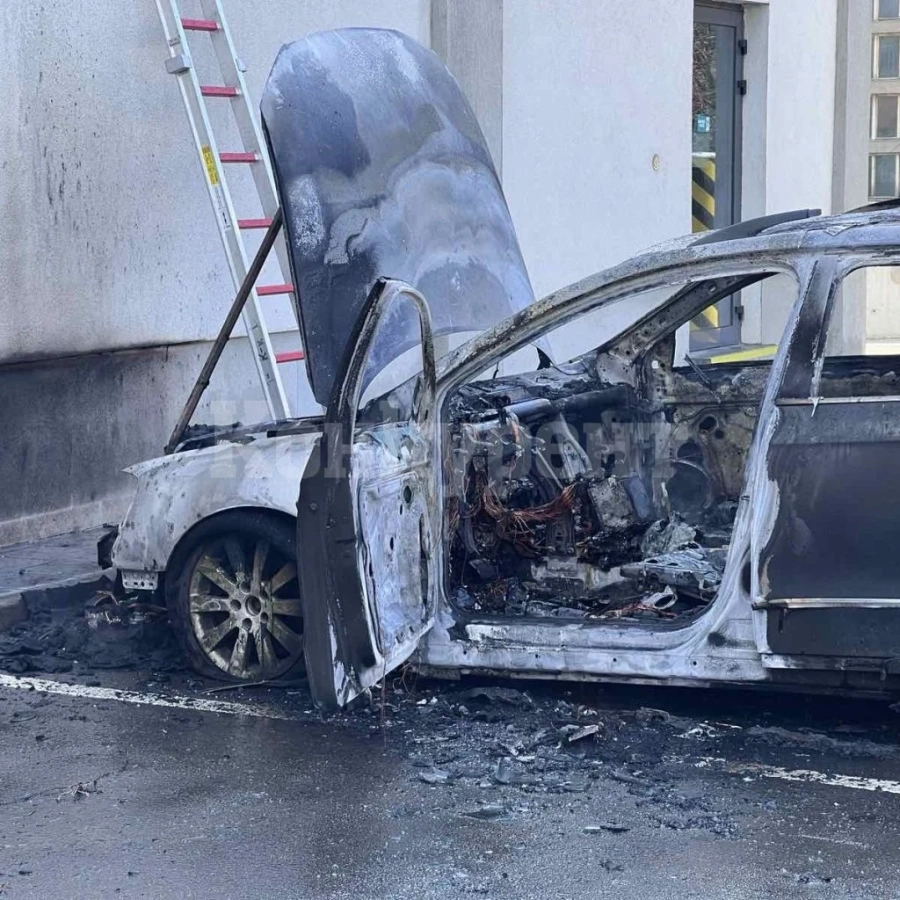 Установиха 27-годишен запалил лек автомобил