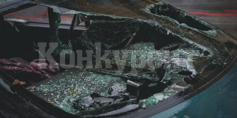 Вандалска проява: Неизвестен потроши стъкло на движещ се влекач във врачанско село
