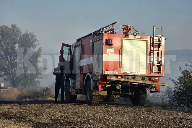 Огнеборци гасиха 14 пожара във Видинско през почивните дни