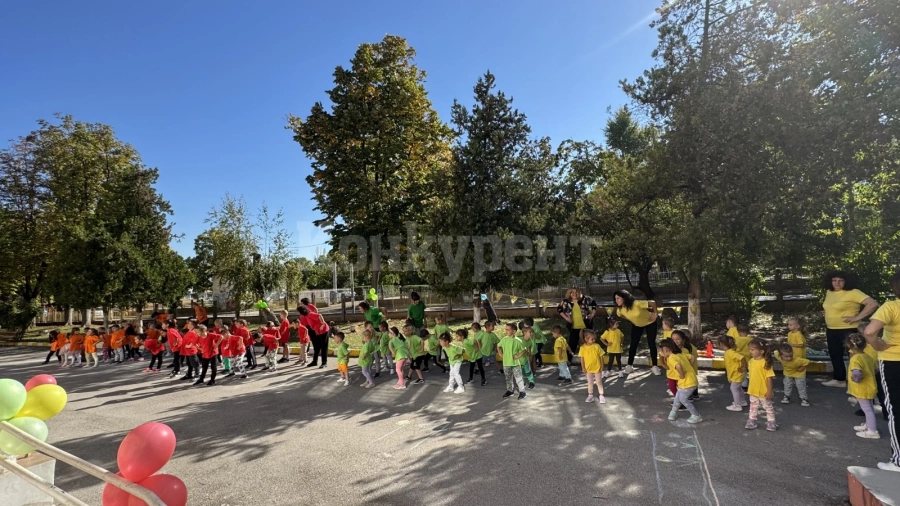 Проведоха спортен празник в ДГ \