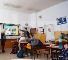 Учениците от клуба по фотография към СУ \
