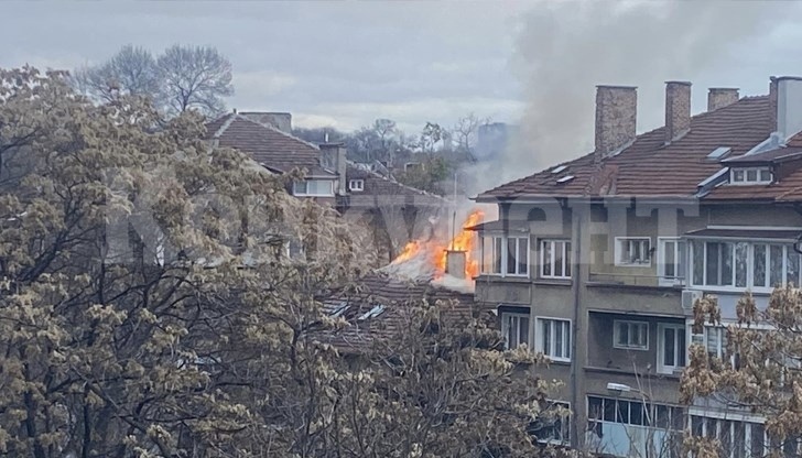 Пламна къща в село Вълчек