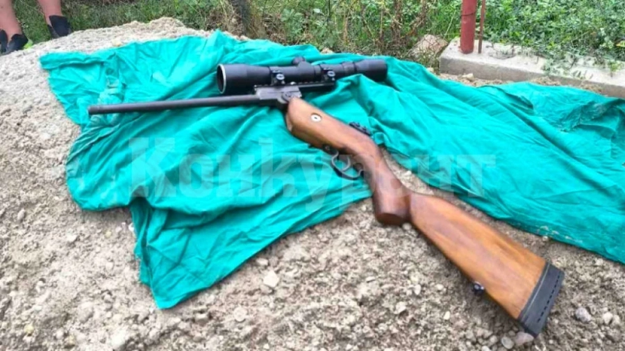 Криминалисти от РУ-Кула откриха незаконно оръжие в частен имот