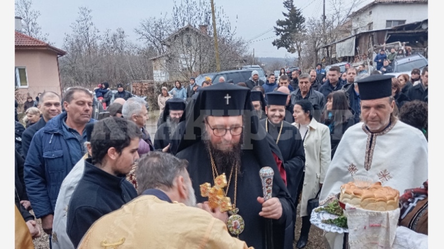 Новият Видински митрополит Пахомий бе посрещнат тържествено в село Сумер
