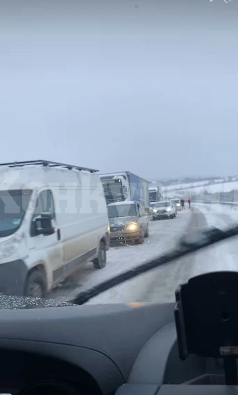 Временно движението по път Монтана – Враца е ограничено