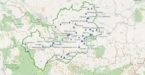 Община Мездра с интерактивна карта на историческите обекти