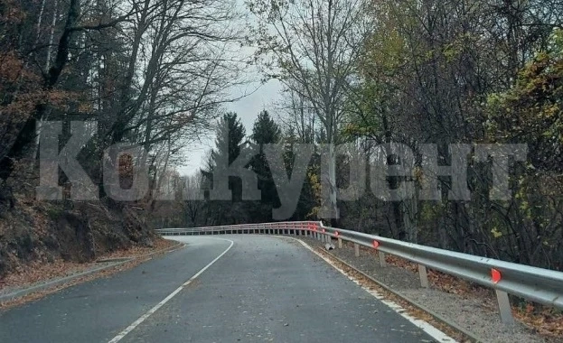 Движението в участъка Габаре – Сухаче се осъществява в една лента