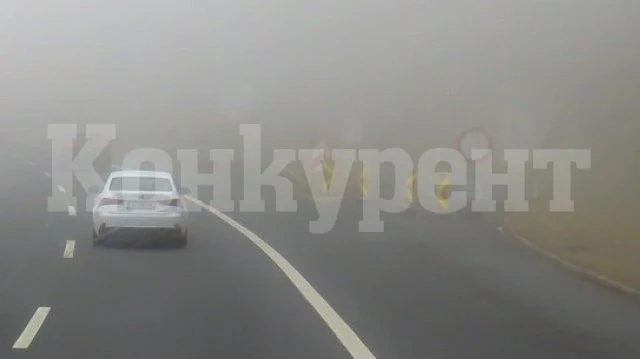 Мъгла намалява видимостта в областите Враца, Монтана и Добрич