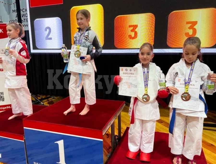 4 медала за КК Монтана 2017 от международния турнир по карате „България Open“