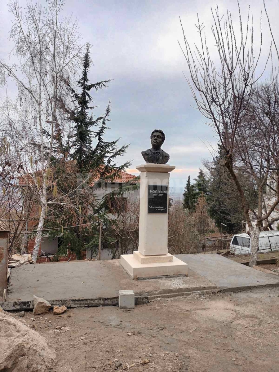 Белоградчик вече има паметник на Левски, откриват го официално през май