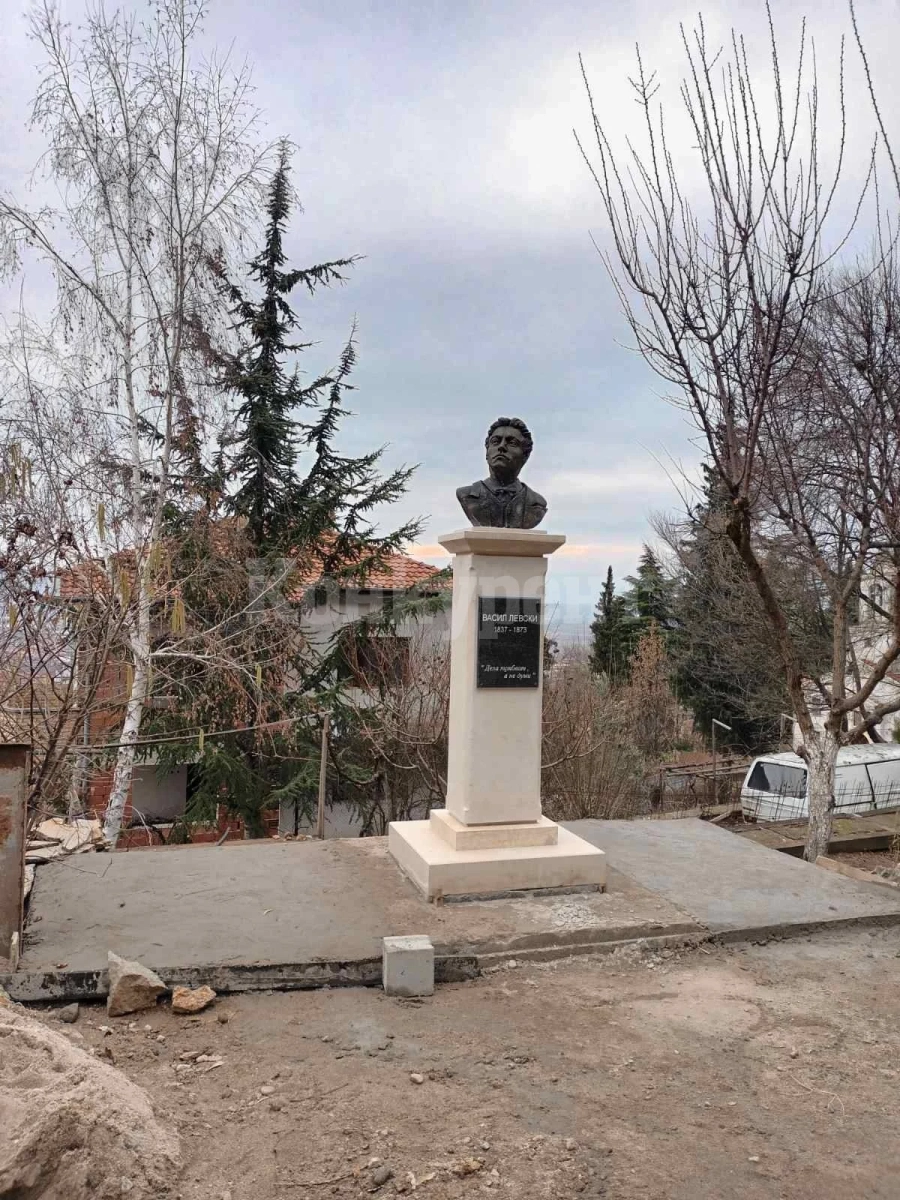 Белоградчик вече има паметник на Левски, откриват го официално през май