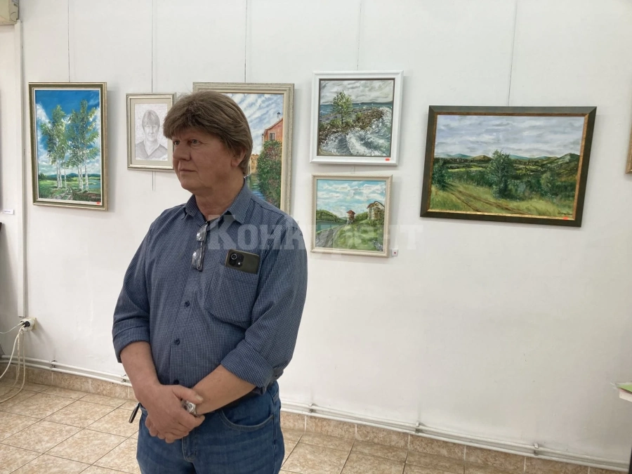 42 платна показва Жарко Шкрибайло в първата си самостоятелна изложба