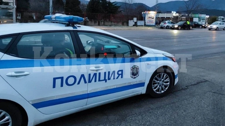 Арестуваха апаш, наритал патрулка в центъра на Монтана