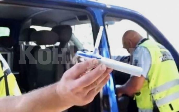 Хванаха шофьор, карал надрусан 